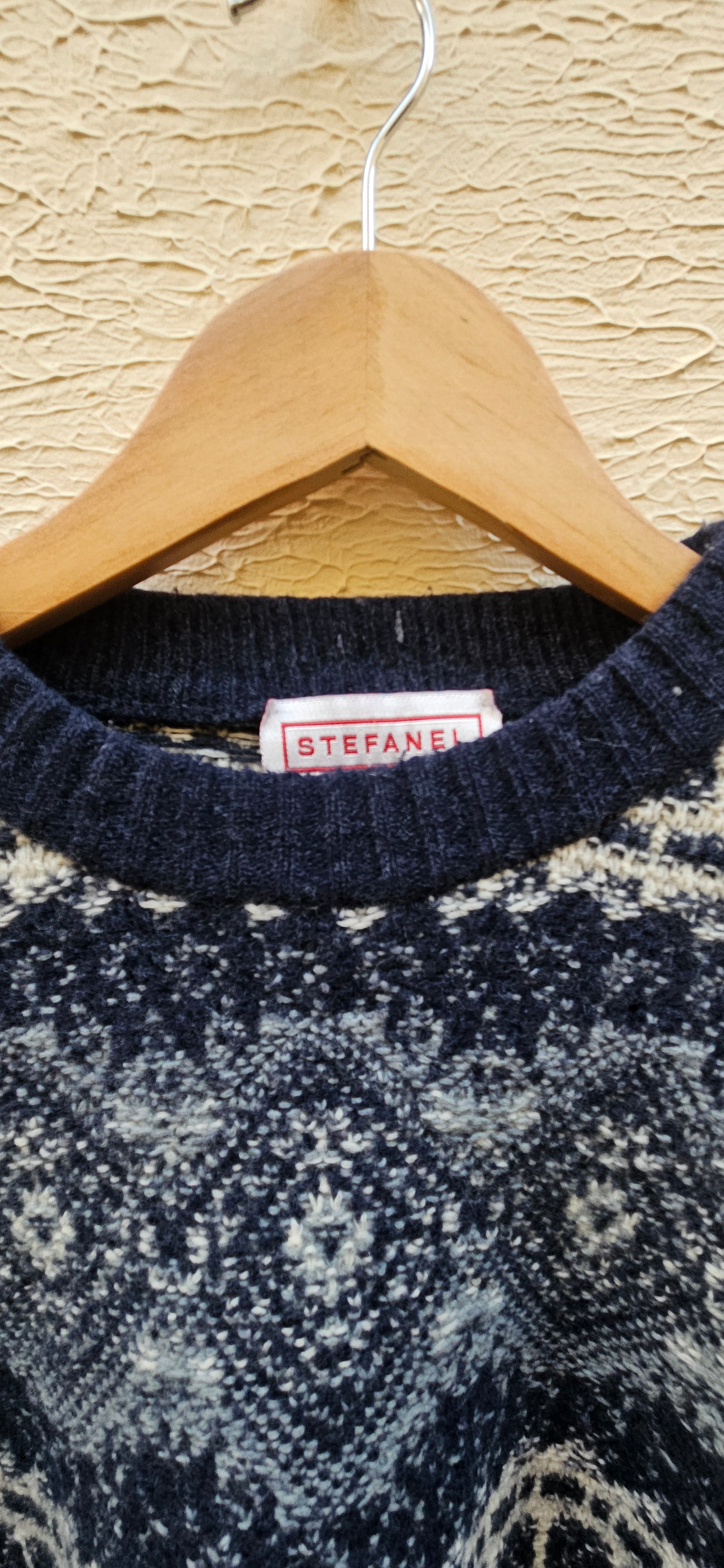 Vintage Nordic Pattern Sweater
