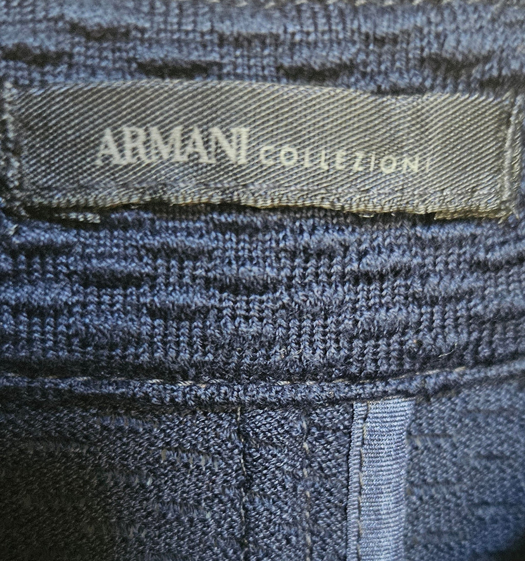 Armani Collezioni Navy Blue Cardigan