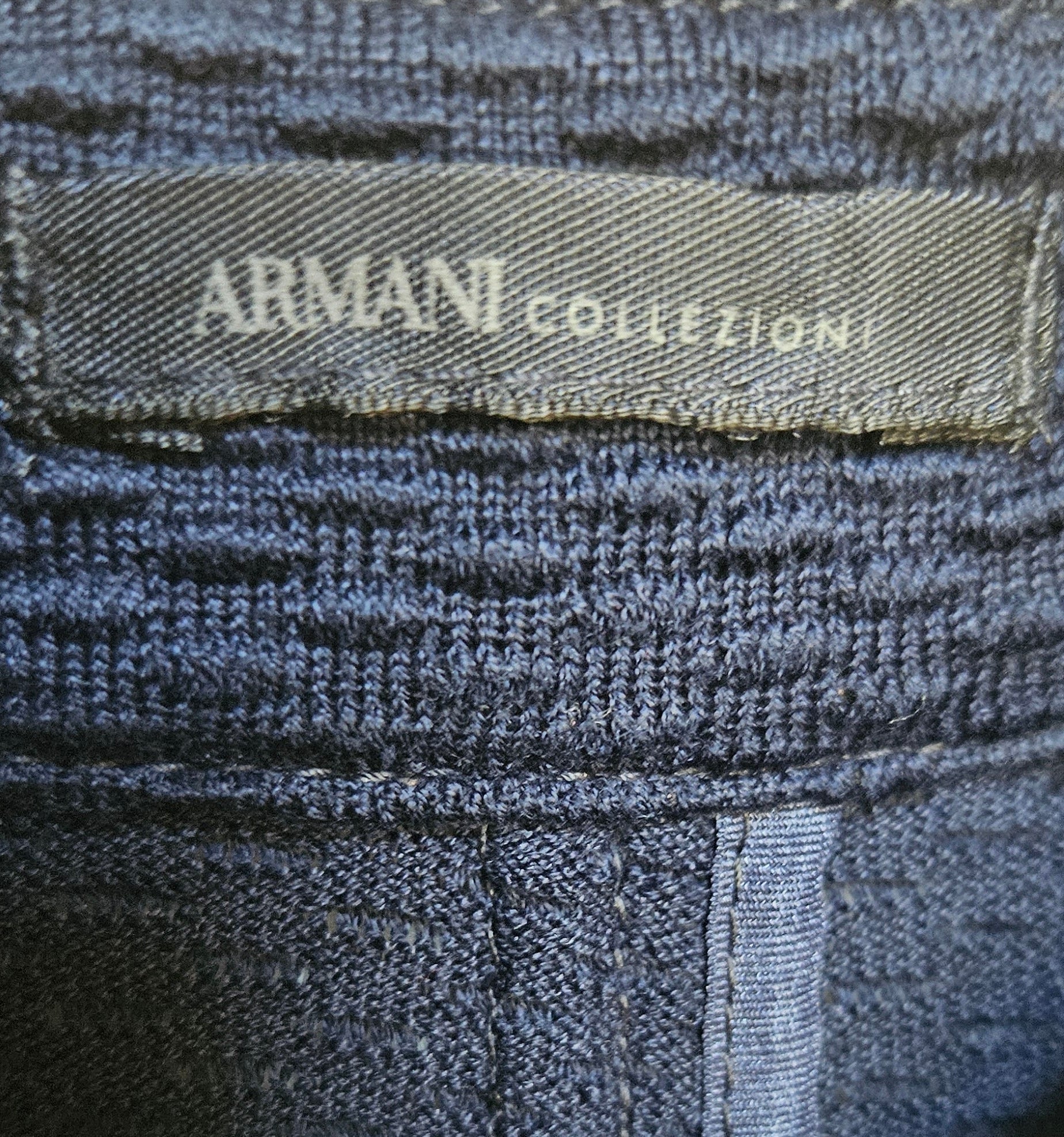 Armani Collezioni Navy Blue Cardigan