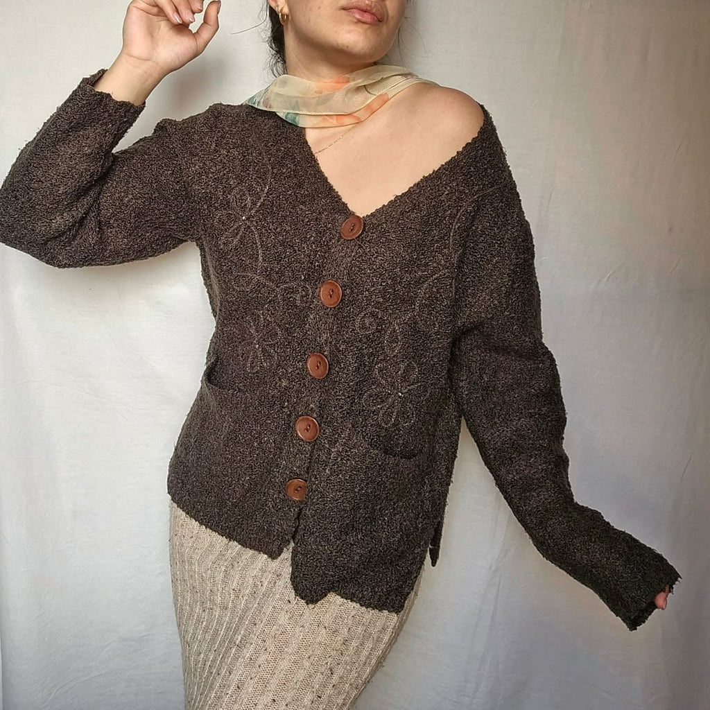 Charcoal Grey Cardigan