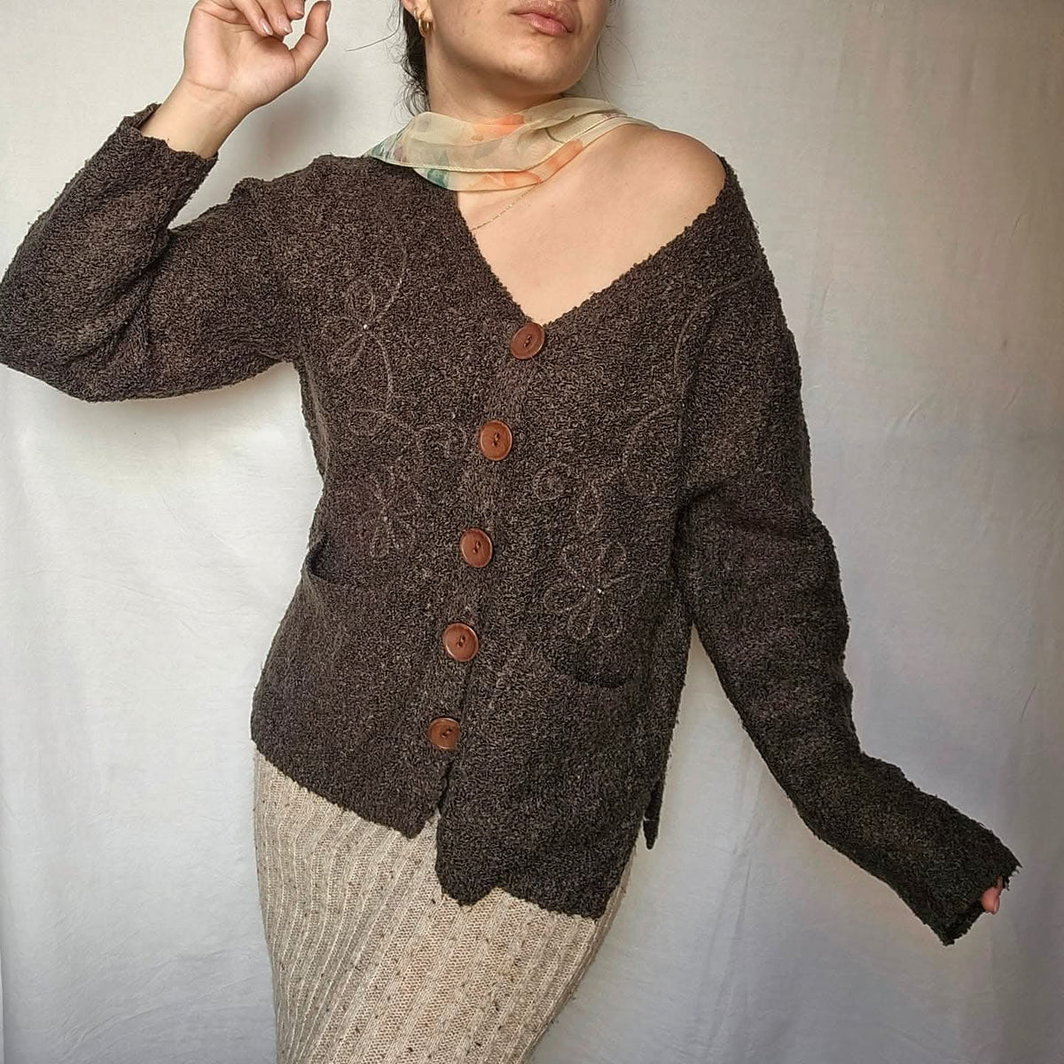 Charcoal Grey Cardigan