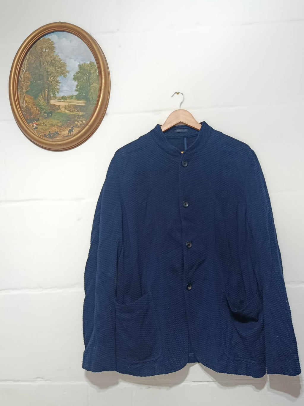 Armani Collezioni Navy Blue Cardigan