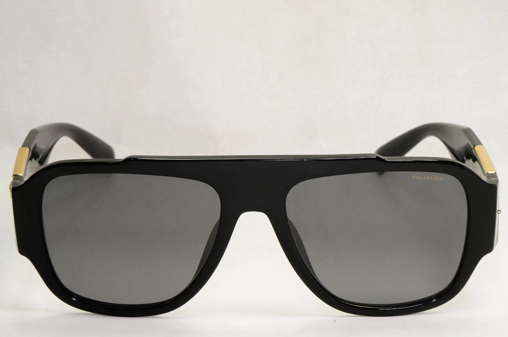 Versace VE4436-U sunglasses side view showing Medusa plaque